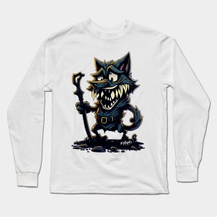 Mental Dental Wolf Long Sleeve T-Shirt